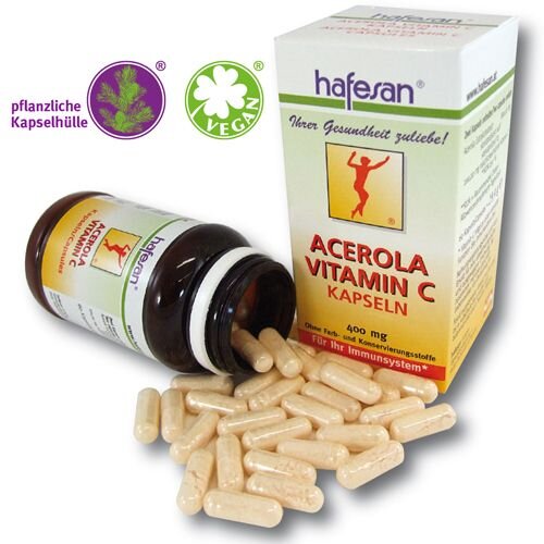 Hafesan Acerola Vitamin C 400 mg kapsule Cene