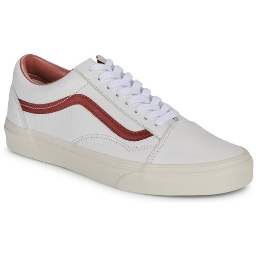 Vans Old Skool PREMIUM LEATHER RUSSET BROWN Bijela Slike