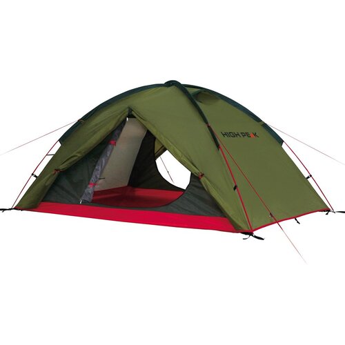 High Peak Tent Woodpecker 3 green-red 3-person 10194 Slike