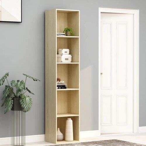 Furnova Knjižna omara sonoma hrast 40x30x189 cm iverna plo&amp;scaron;ča, (21950754) Slike