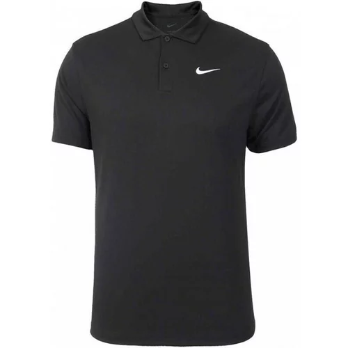 Nike Majice s kratkimi rokavi Court Dri-FIT Tennis Polo Črna
