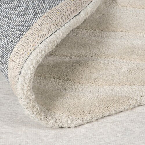 Flair Rugs kremno bela ročno tkana volnena preproga 200x290 cm mesmerise natural &amp;ndash; Slike