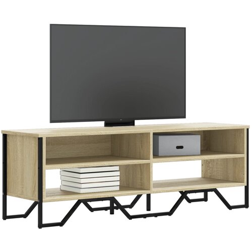 VidaXL TV ormarić boja hrasta sonome 122x34x41 cm konstruirano drvo Slike