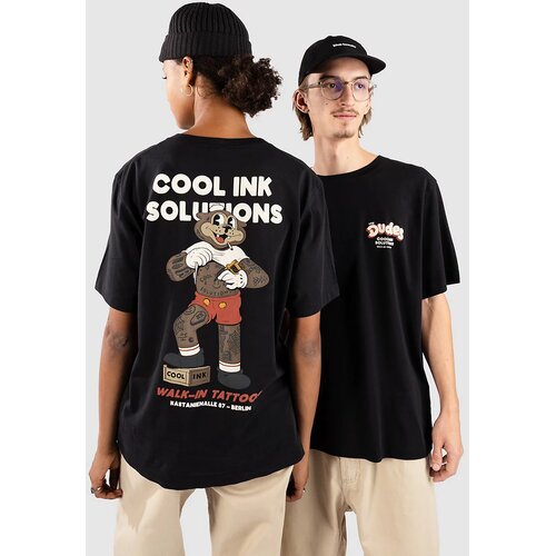 The Dudes Walking Tattoo T-shirt black Cene