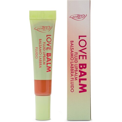 Biopuro LOVE BALM Lip Balm Fluid - 02 apricot Slike