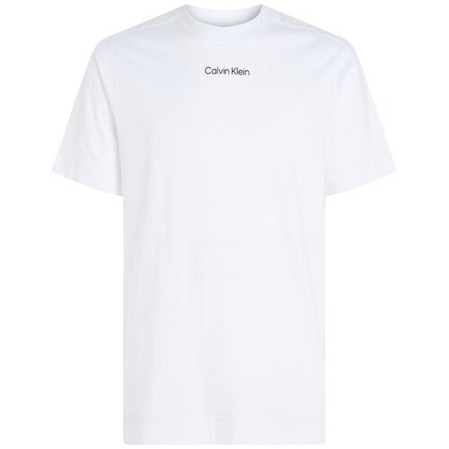 Calvin Klein Jeans Majice s kratkimi rokavi 00GMS4K174YAA Bela Cene