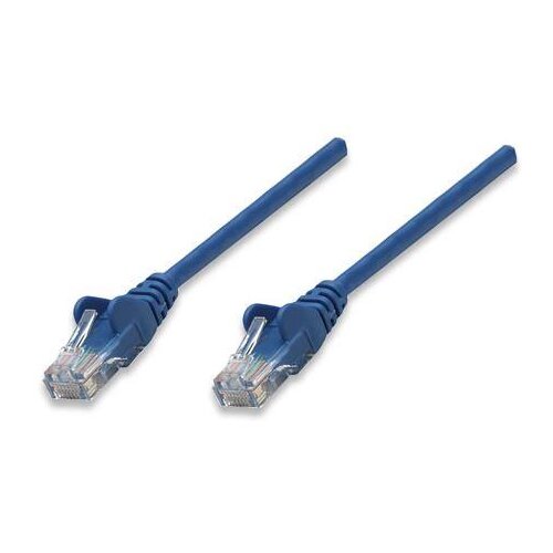 Intellinet prespojni mrežni kabel Cat.5e UTP PVC 0.5m plavi Slike