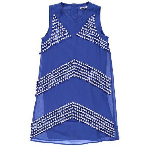 French Connection Stripe Sequin Dress Slike