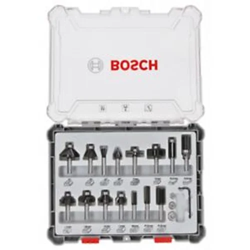 Bosch Set glodala 15 kom Mix 8mm prihvat