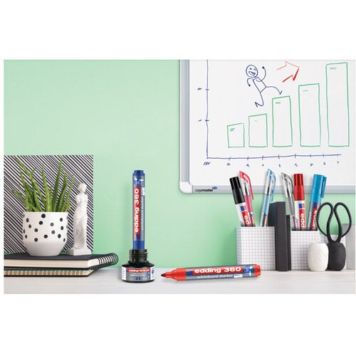  TINTA ZA MARKER (ZA BIJELU PLOČU) 25ML EDDING BTK25 CRVENA Slike