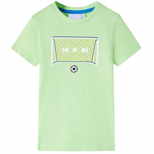 vidaXL Dječja majica boja limete 128 Cijene