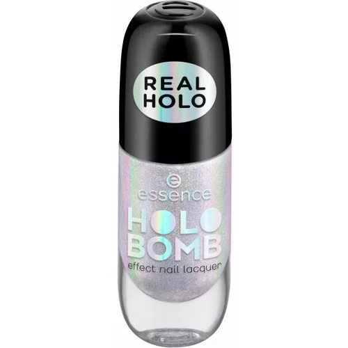 Essence Holo Bomb holografski lak za nokte 8 ml Nijansa 01 ridin' holo