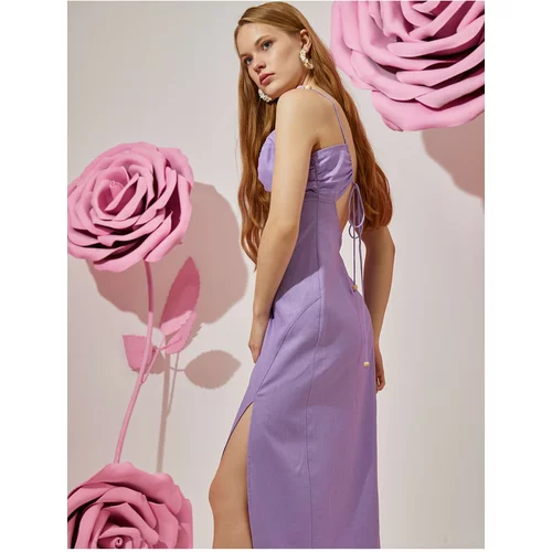 Koton Dress - Purple - Basic