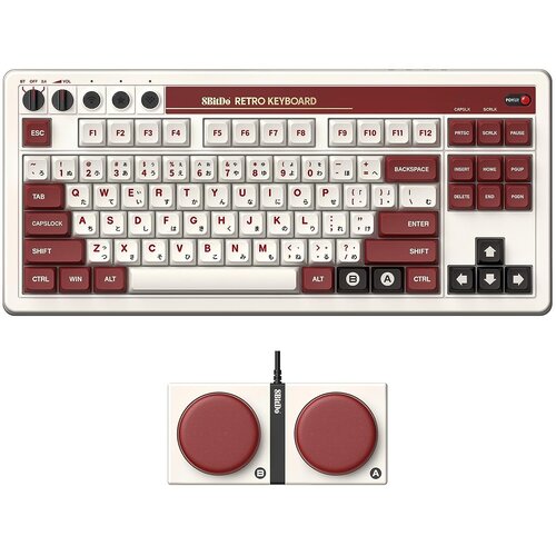 8BitDo Fami Edition brezžična mehanska tipkovnica Cene