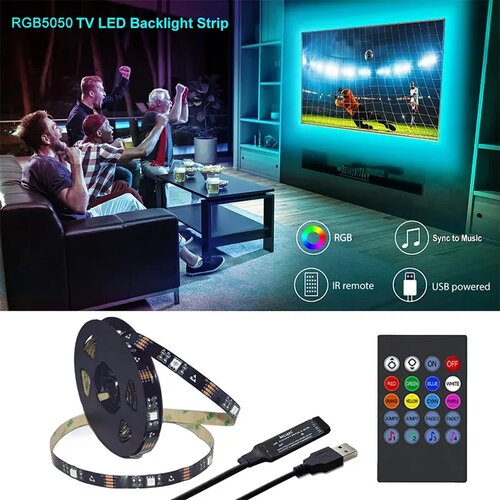  usb led traka 3m sa daljinskim Cene