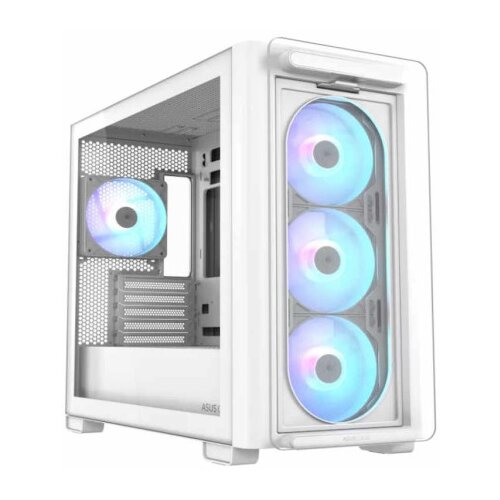 Asus A23 PLUS TG ARGB micro-ATX kućište belo Cene