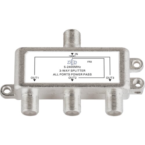 Zed Electronic Antenski razdjelnik 1 ulaz - 3 izlaza 5-2400MHz Slike