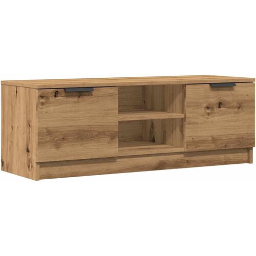 vidaXL TV omarica artisan hrast 102x35x36,5 cm inženirski les, (21606663) Cene