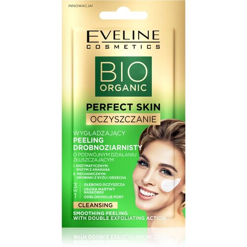 Eveline Cosmetics Perfect Skin Double Exfoliation piling za zaglađivanje 2 u 1 8 ml Cijene