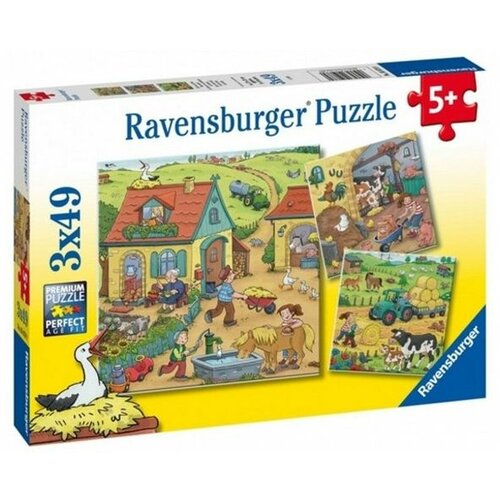 Ravensburger puzzle (slagalice) - Na farmi RA05078 Slike