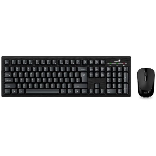 Genius Smart KM-8101 Wireless USB YU crna tastatura + miš Cene