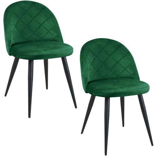 AKORD 2x STOL SJ.077 BOTTLE GREEN, (21703282) Cene