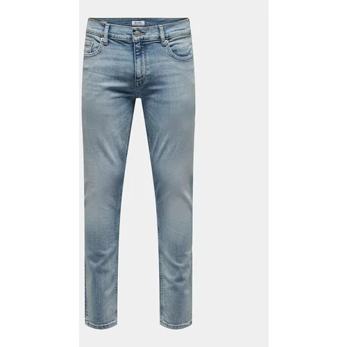 Only & Sons Jeans hlače Loom 22027651 Modra Slim Fit