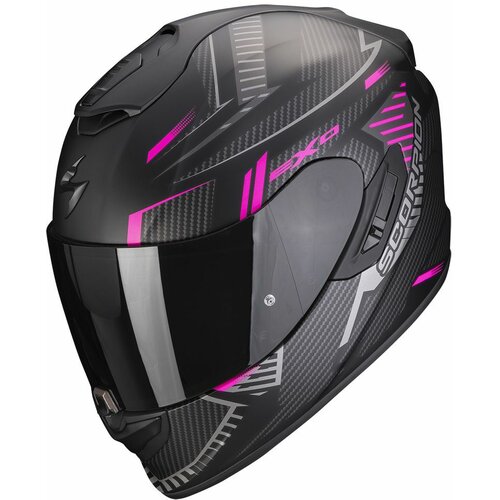 Scorpion Exo-1400 evo air shell black pink kaciga Cene