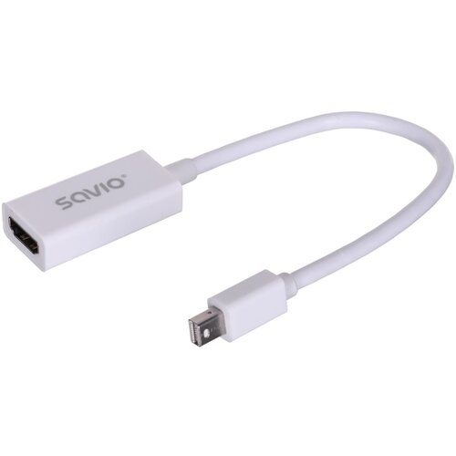 Savio CL-57 video cable adapter 0.2 m Mini DisplayPort HDMI Type A (Standard) White Slike