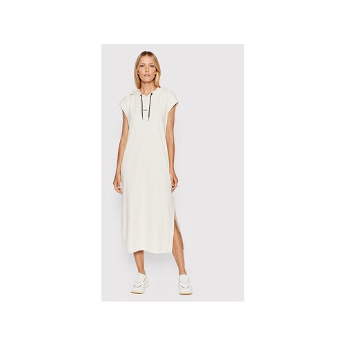 Boss Pletena obleka C_Ejamika 50472294 Bež Relaxed Fit Slike