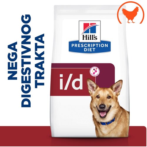 Hill’s prescription Diet i/d Digestive Care Hrana za Pse sa Piletinom 4 kg Slike