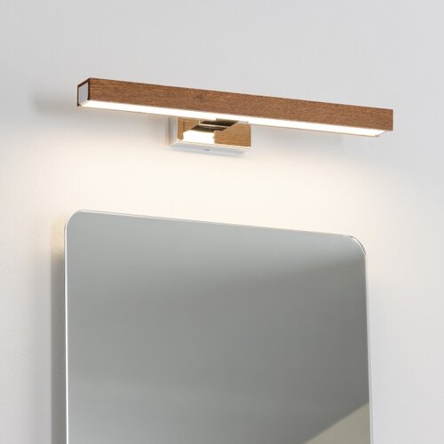  Brilagi-LED Kupatilsko osvetljenje za ogledalo WOODY MIRROR LED/8W/230V IP44 hrast/hrom Slike