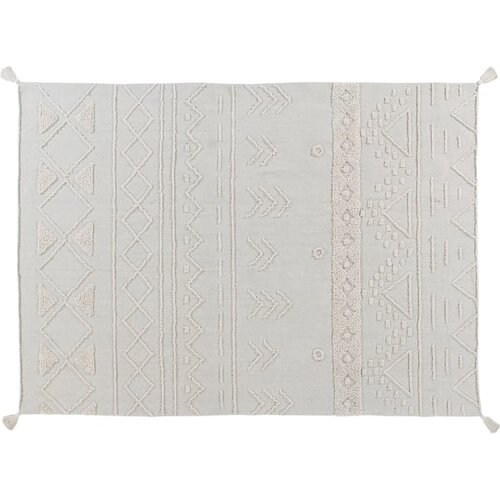 Lorena Canals Bijeli periv/ručno rađen pamučan tepih 140x200 cm Tribu Natural &amp;ndash; Slike
