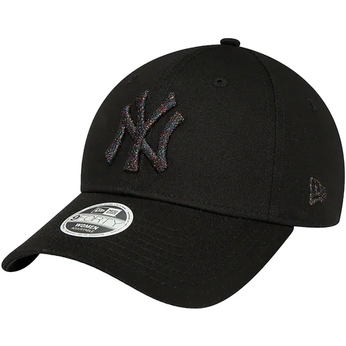 New Era 9FORTY New York Yankees Metallic Logo Cap Crna