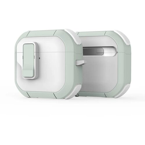 Dux ducis pecp tpu+pc zastitna futrola za airpods 4 bela/zelena Cene