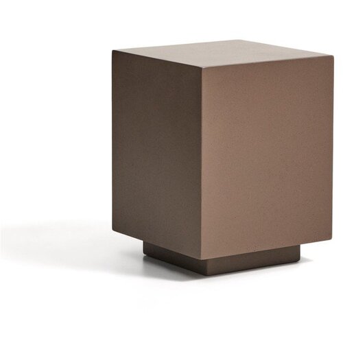 Kave Home Vrtni stolić betonski 35x35 cm Rustella &amp;ndash; Slike
