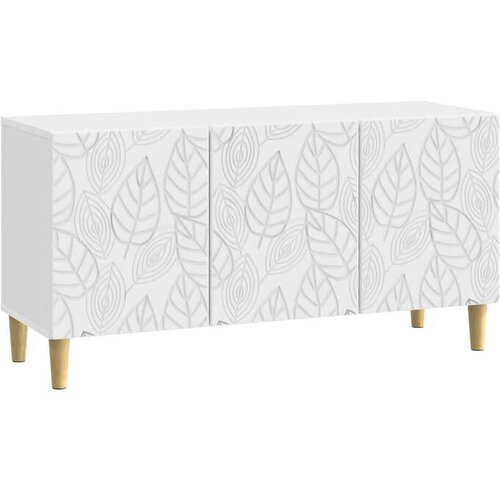 vidaXL TV ormar 99 x 34 5 x 50 cm Bijela Konstruirano drvo - Bijela Cene