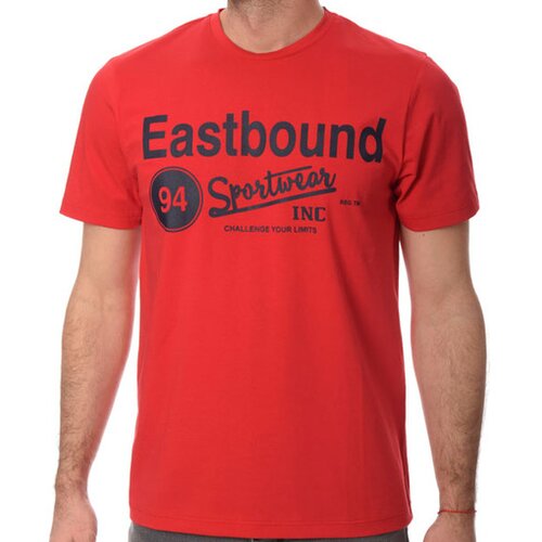 Eastbound Muška Majica, Genz Shirt, Ebm911-Red Slike