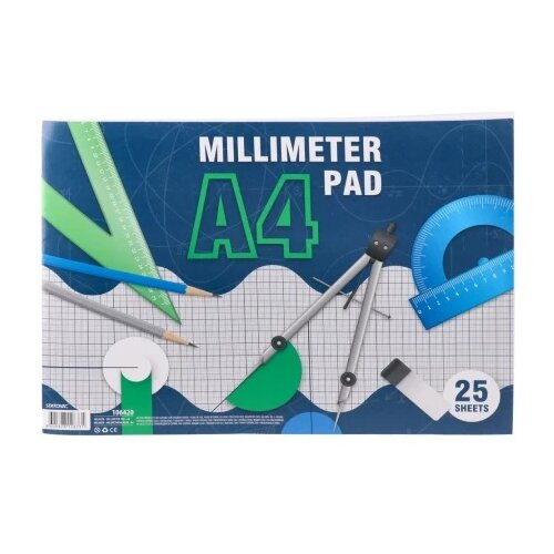 Sazio Neo milimita milimetarski blok a4 25 lista ( 106420 ) Slike