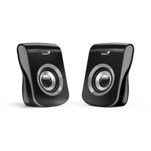 Genius zvučnici SP-Q180 sivi 2.0, 6 W, 3.5 mm jack, USB power Slike