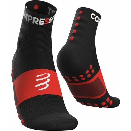 Compressport Training Socks 2-Pack Black T1 Čarape za trčanje