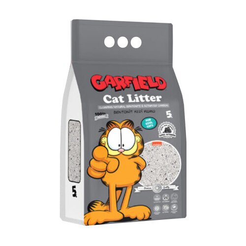PETFAN Pijesak za mačke 5L Garfield Carbon Slike