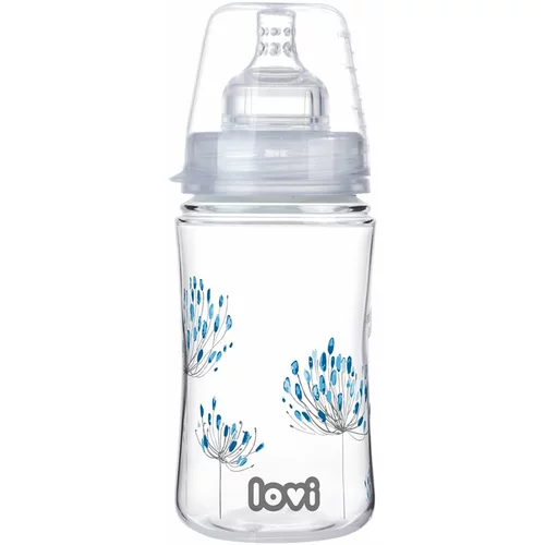 Lovi Botanic Trends steklenička za dojenčke 3+ m 240 ml