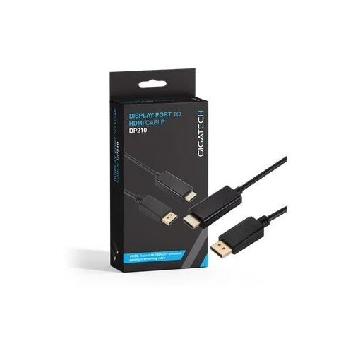 Kabel Gigatech Display Port na HDMI 2m 4K Cene