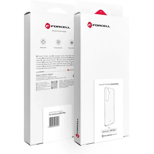  Futrola za Samsung S24 PLUS Forcell F-Protect dugotrajna prozirna Slike