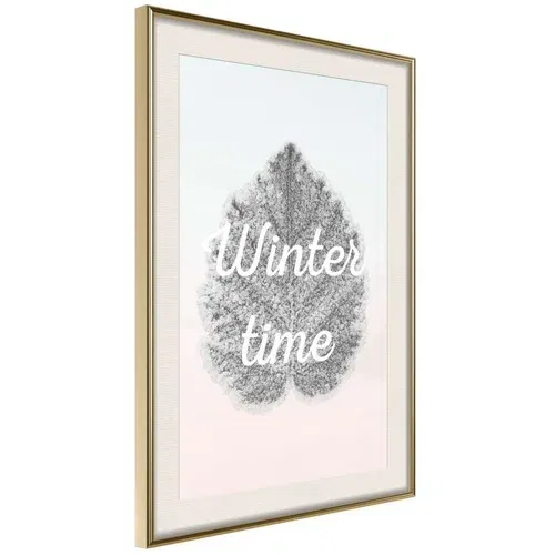  Poster - Winter Leaf 40x60