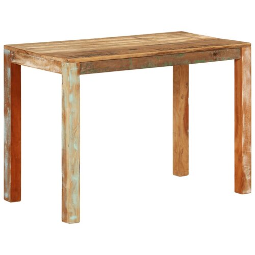 vidaXL Jedilna miza 110x55x76 cm trden predelan les Cene