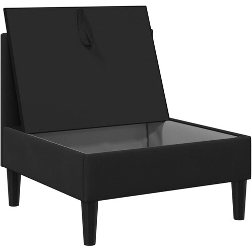  Srednji sofa s ladicom Crna Bar&amp;scaron;un Slike