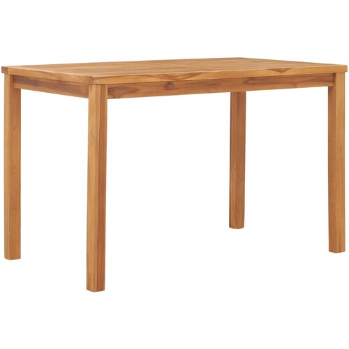 vidaXL Vrtna jedilna miza 120x70x77 cm trdna tikovina Cene