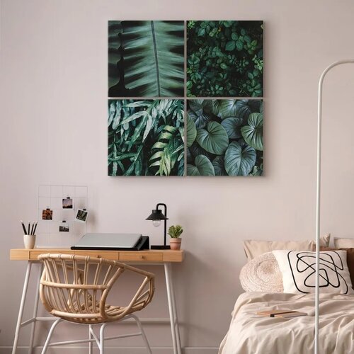  Slika - Botanical Depth (4 Parts) 80x80 Slike